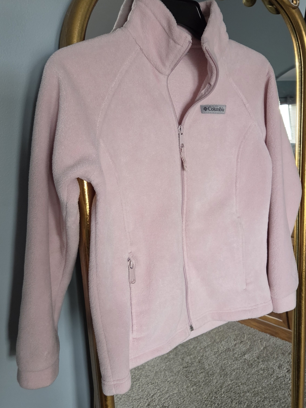 Columbia Girl’s Light Pink Fleece Jacket